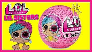 LOL Surprise LIL SISTERS Eye Spy Series Doll Unboxing! NEW LIL SISTERS Series 4 Wave 2 DECODER Doll