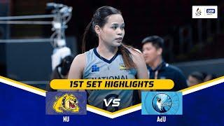 NU vs. AdU | SET 1 GAME HIGHLIGHTS | UAAP SEASON 87 WOMEN’S VOLLEYBALL | MARCH 12, 2025