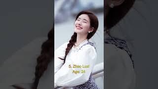 Top 10 Most Beautiful Chinese Actresses 2023 #shorts #top10 #chainesedrama #beautifulactress