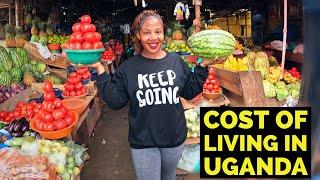 COST OF LIVING IN UGANDA 2023 | Accommodation | Food | Transport | Household items
