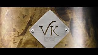 VK Drums (Van Kleef Custom Drums) Aged Brass Kit