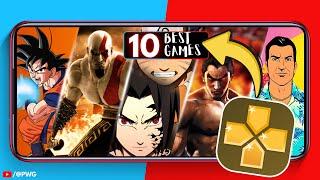 Top 10 PSP Games for PPSSPP Emulator Android