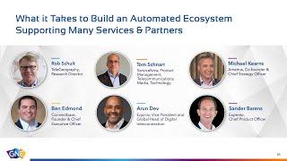 MEF GNE | 4 October | What it Takes to Build an Automated Ecosystem with Many Services & Partners