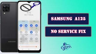 How to fix samsung A12 no sevice problem /#samsung #a12 #network #emergency  #baseband #imeinull