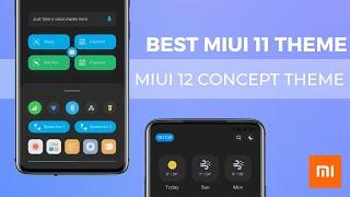 Best Miui 11 Supported Theme | Miui 12 Concept Theme - Available On Theme Store