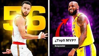 ¡56 PUNTOS DE CURRY! ¿LEBRON TOP-5 MVP? ¿ES POSIBLE?