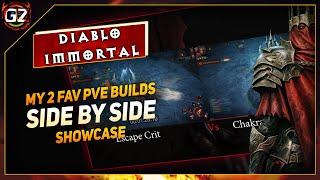 My Two Favorite PVE Builds | Side By Side TEST | Diablo Immortal