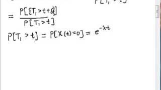 Poisson Process Example: Additional Wait Time