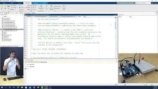 GUI Development in Matlab with the Arduino