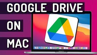 How To Set Up Google Drive On Mac ...The EASY Way!