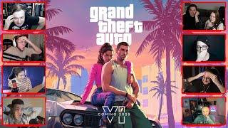 Реакция Летсплейщиков на Трейлер Grand Theft Auto 6 | Rockstar Games