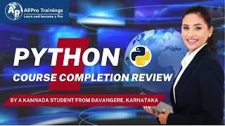 Python Course Review by a Kannada Student | Success Story from Karnataka