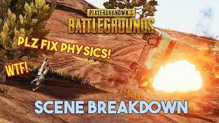 PUBG: Scene Breakdown 1: WTF!? Vehicle Moment & Sad Ending to a Good Game.