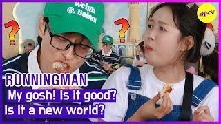 [RUNNINGMAN] My gosh! Is it good? Is it a new world? (ENGSUB)