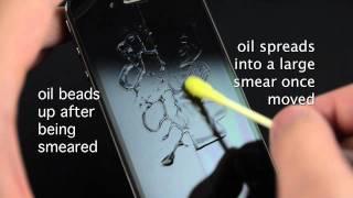 【Green Onions Supply】 Oleophobic Screen Protector Demonstration #2