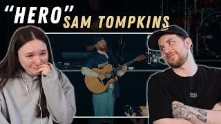 Sam Tompkins - Hero (Live from Hammersmith Apollo) REACTION