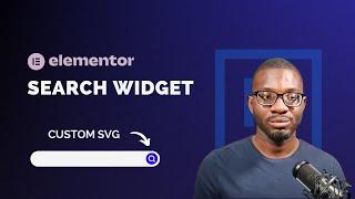 Add your Custom SVG Icon to Elementor Search Widget