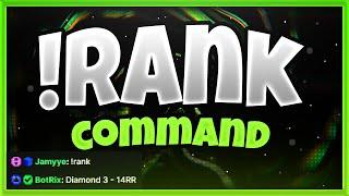 How to add a Valorant !rank command to your Kick stream