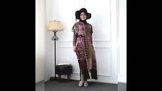 Model gamis terbaru 2021 Busana Muslim Wanita Gamis Syari #shorts