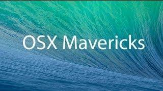 Mac OSX Mavericks Overview