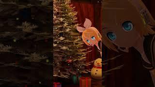 rin celebrates christmas!! ..wait santa?? [ #hatsunemiku #vocaloid #rinkagamine #vrchat ]