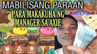 PART1: Paano makahanap ng Manager sa Axie Infinity? How to get Scholarship on Axie Infinity?