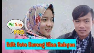 cara edit foto sama nissa sabyan || pakai hp androit