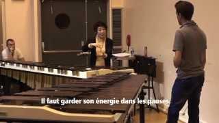 CNSMD de Lyon Marimba avec Keiko Abe