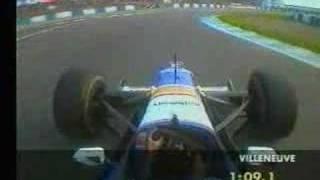 Villeneuve jerez practice onboard 1997