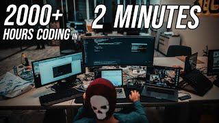 2000+ Hours of Coding in 2 Minutes| Coding Timelapse | Cryptocode
