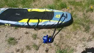 Sevylor 12V 15-PSI SUP and Water Sport Pump in Action