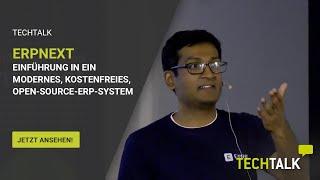 ERPNext – Einführung in ein modernes, kostenfreies Open-Source-ERP-System  - TechTalk