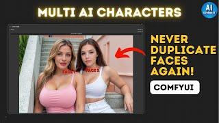 Consistant Multi Character AI Digital Models! (ComfyUI Tutorial)