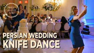 Persian Trditionnal Wedding Knife Dance & Cake Cutting | wedding video