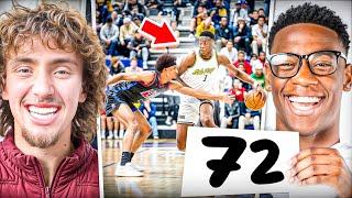 AJ DYBANTSA DROPPED 72 POINTS IN THIS HEATED GAME!!!!