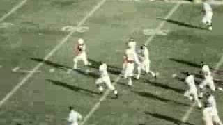 Nebraska's Frank Solich returns kickoff for Touchdown 1964