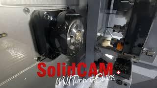 Cap-tivating #SolidCAM Sliding Head Machining of a Bottle Cap!