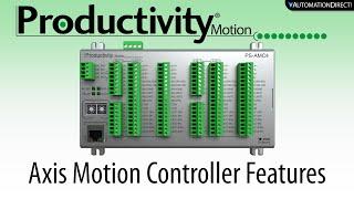 Productivity AMC: Axis Motion Controller Features In-Depth from AutomationDirect