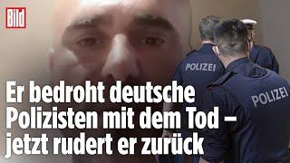 Afghanischer Gangster-Boss droht mit Mord an Polizisten: Was ihm jetzt droht