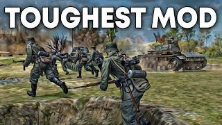 this WW2 RTS MOD is so HARD.. the DEVS thought we QUIT | Gates of Hell Conquest Enhanced Mod