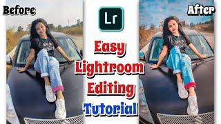 Easy Lightroom Photo Editing Tutorial | DSLR Like Editing | Creative Ragini Photo Editing #darkedit