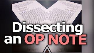 How to: Dissect an Operative Note | Medical Coding