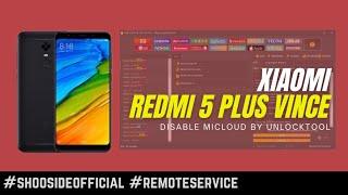 XIAOMI REDMI 5 PLUS (VINCE) DISABLE MICLOUD #shoosideofficial #remoteservice