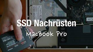 Apple MacBook Pro 2011 (SSD Nachrüsten, Tauschen, Einbauen, Wechseln)