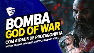 BOMBA! Novo Jogo De God Of War Com ATREUS De PROTAGONISTA VAZOU! Muitos RUMORES