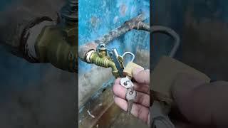 Tap with a lock | Keran air bisa di kunci..