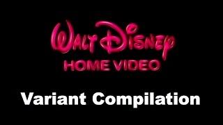 1986 Walt Disney Home Video Logo - Variant Compilation (UPDATED 4/1/17)