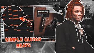 HOW TO MAKE FIRE GUITAR BEATS FOR TRIPPIE REDD | 1 MINUTE COOKUP #shorts