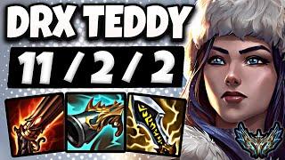 Caitlyn vs Ezreal ADC [ DRX Teddy ] Korea Challenger Patch 14.13 