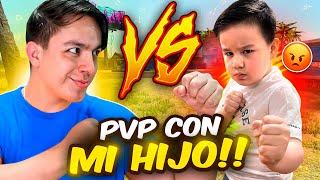 MI HIJO ME RETA A PVP EN FREE FIRE!!